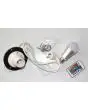 KIT LED RGB 10 CV - IP 65 - LED RGB singolo con spina shuko per tutti i modelli predisposti - Dotato di telecomando