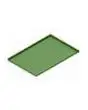 TEGLIA ALLUMINIO FORATA CON RIVESTIMENTO IN TEFLON cm. 60 x 40 x 2 h