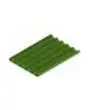 TEGLIA ALLUMINIO FORATA A 5 CANALI ONDULATA CON RIVESTIMENTO IN TEFLON cm. 60 x 40 x 3,7