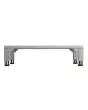 TAVOLO FISSO - Cod. MKT64D - Tavolo fisso in Aisi 430 per sovrapposizione forni - Capacità teglie n. 4 / 6 / 10 GN 1/1 cm 53 x 32,5 - Per i modelli OMH 621 in tutte le versioni - Dimensioni cm. L 85 x P 78,7 x 22 h