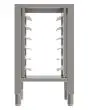 TAVOLO FISSO - Cod. MKTS623C - Tavolo fisso in Aisi 430 con supporti per forni compatti - Per i modelli OMH 623 E VU - Dimensioni cm. L 50 x P 55,6 x 77 h