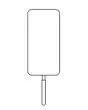 N 1 CESTO DA 2/4 PER CUOCIPASTA MOD. FU 65/40 CPE - DIMENSIONI cm L 28 x P 14 x 16 H