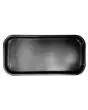 N 2 cestelli in teflon liscio - Dimensioni cm L 14 x P 28,6 x 1,9 h