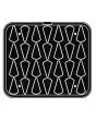 PIASTRA OVAL PER COOKMATIC - MOD. 19 - IN ALLUMINIO - RIVESTIMENTO ANTIADERENTE - DIMENSIONI cm L 38 x P 33 - ADATTABILE PER COOKMATIC SPECIAL - DIM. SUP. cm 7 x 4 - DIM. INF. cm 6,7 x 3,7 - H cm 2,5 - PROFILO LISCIO - N. 28 IMPRONTE TRIANGOLARI - SPESSOR