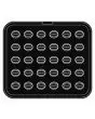 PIASTRA OTHER FORMS PER COOKMATIC - MOD. 5 - IN ALLUMINIO - RIVESTIMENTO ANTIADERENTE - DIMENSIONI cm L 38 x P 33 - ADATTABILE PER COOKMATIC SPECIAL - DIM. cm 3,9 x 3,3 - H cm 1,7 - PROFILO LISCIO - N. 30 IMPRONTE NOCE - SPESSORE PARETI 3 mm - SPESSORE FO