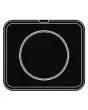 PIASTRA ROUND PER COOKMATIC - MOD. V - IN ALLUMINIO - RIVESTIMENTO ANTIADERENTE - DIMENSIONI cm L 38 x P 33 - ADATTABILE PER COOKMATIC SPECIAL - DIM. SUP. cm ø 23 - DIM. INF. cm 21,6 - H cm 2,2 - PROFILO LISCIO - N. 1 IMPRONTA TORTA GRANDE - SPESSORE PARE