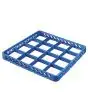 Rialzo cestello lavastoviglie 16 scomparti - Per Mod. B16 - Colore blu - Dimensioni cm L 50 x P 50 x 4,5 h
