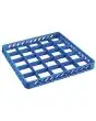 Rialzo cestello lavastoviglie 25 scomparti - Per Mod. B25 - Colore blu - Dimensioni cm L 50 x P 50 x 4,5 h