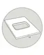 STAMPO PER MOD. SEAL MATIC 300 Digit - MISURA: MV (cm 13,8 x 9,6)