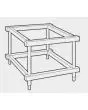 SUPPORTO - Dimensioni cm L 47 x P 45 x 80 h