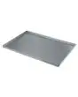 TEGLIE RETTANGOLARI IN ALLUMINIO PER PASTICCERIA E PIZZERIA - DIM. mm. L 600 x P 400 x 40 H