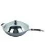 PADELLA PER WOK IN ACCIAIO AISI 304 - Dimensioni mm Ø 360