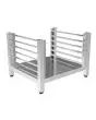 STAND INTERMEDIO CON SUPPORTI LATERALI - Distanza tra teglie cm 6 - Peso Kg 6 - Dimensioni cm L 59,4 x P 54,6 x h 55,9