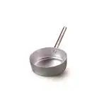 Casseruola Bassa 1 Manico  in Alluminio - AGNELLI Linea ALLUMINIO 107 - 3 MM - Codice ALMA107 - Spessore mm 3 - Capacità 64 lt  - Diametro 28 cm - Altezza cm 95 - Imballo confezione da n. 1 Unità