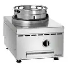 Piano cottura wok 1 fuoco a gas Bartscher - Mod GWTH1 - Potenza kW 11,5 - Dimensioni cm L 40 x P 60 x 41,5 H