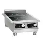 Piastra ad induzione trifase con piano di cottura in vetro Bartscher 2P 35-1 TCK