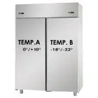 ARMADIO REFRIGERATO VENTILATO COMBINATO 1200 TN -2/+8 BT -18/-22 GN-STANDARD