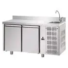 Tavolo refrigerato in acciaio inox Tecnodom UG02MGNLAL