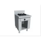 CUCINA EURASIA A GAS 1 FUOCO  - MOD. PAP01 - Costruita esclusivamente su misura - Vano a giorno - Piano liscio - Potenza a gas a scelta tra kW 9,5/3,0/4,5/7,5 - Dimensioni: cm L 50 x P 70 x H 85 - Norma CE
