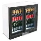MOBILE FRIGORIFERO PER BEVANDE - MOD. C21GSS - TEMPERATURA °C +2/+8 - SBRINAMENTO AUTOMATICO - VENTILATO - CAPACITA' Lt. 202 - DIMENSIONI Cm L 90 x P 53,5 x h 87