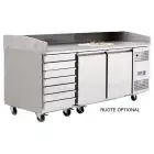 Banco pizza refrigerato in acciaio inox Atosa EPF3480GR