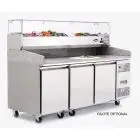 Banco pizza refrigerato in acciaio inox Atosa EPF3485GR/38