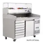 Banco pizza refrigerato in acciaio inox Atosa EPF3490GR/33
