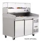 Banco pizza refrigerato in acciaio inox Atosa EPF3495GR/33