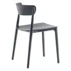 SEDIA NEMEA - MOD. NEMEA 2820 - STRUTTURA IN MASSELLO DI FRASSINO - SEDILE IN MULTISTRATO - PER USO INTERNO - DIM. cm L 52 x P 50 x H 76,5 - NORMA CE