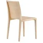 SEDIA YOUNG - MOD. YOUNG 420 - STRUTTURA IN MASSELLO DI ROVERE - SCOCCA IN MULTISTRATO CURVATO - PER USO INTERNO - DIM. cm L 43 x P 53 x H 82,5 - NORMA CE
