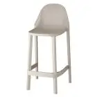 SGABELLO PIU' - MOD. 2337 - SEDUTA E SCHIENALE IN TECNOPOLIMERO - PER USO INTERNO ED ESTERNO - IMPILABILE FINO A SEI PEZZI - ALTEZZA SEDUTA cm 75 - DIM. cm L 48 x P 47 x H 105 - NORMA CE