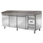 Banco pizza refrigerato in acciaio inox Allforfood CM3602TN