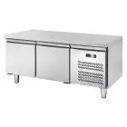 Tavolo refrigerato in acciaio inox Amitek AKU2104TN