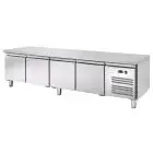Tavolo refrigerato in acciaio inox Amitek AKU4104TN