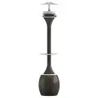 Nebulizzatore per esterno Idrobase - Mod AURORA 60 B - Rinfrescatore a nebulizzazione - Potenza ventilatore W 60 - Base di appoggio - Altezza cm h 220