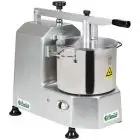 CUTTER - MOD. BC5NV - In alluminio - Capacità vasca Lt. 5 -Velocità variabile - Potenza hp 0,5/0,37 kW - Monofase - Norma CE