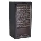 ESPOSITORE REFRIGERATO PER VINO - Mod. G-BJ208 - Capacità bottiglie N. 54 da lt 0,75 - Temperatura differenziata a seconda dei ripiani - Temperatura +5/+18 °C - Potenza W 82 - Alimentazione monofase 230V/1/50Hz - Dimensioni cm L 60 x P 60,3 x 126 h - Norm