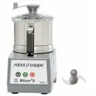 BLIXER CUTTER OMOGENEIZZATORE DA BANCO - Mod. BLIXER 2 - Capacità vasca in ACCIAIO INOX lt 2,9 - Numero porzioni: monoporzione da 200 gr - 1 Velocità - Potenza W 600 - Dimensioni cm L 21 x P 28,1 x 38,9h