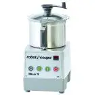 BLIXER CUTTER OMOGENEIZZATORE DA BANCO - Mod. BLIXER 5 2V - Capacità vasca in acciaio inox lt 5,9 - Numero porzioni: da 3 a 20 (porzioni da 200 gr) - 2 velocità - Potenza W 1500 - Dimensioni cm L 28 x P 36,5 x 54 h