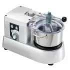 CUTTER - MOD. D7VT - VARIATORE E STABILIZZATORE DI VELOCITA' - Capacità vasca Lt 5,3 - Capienza utile vasca Lt 3,1 - Potenza Watt/Hp 600/0,8 - MONOFASE - Norma CE