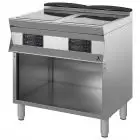Cucina elettrica 4 piastre induzione Allforfood 9DLEF2BE linea IKON