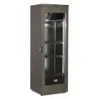 ESPOSITORE REFRIGERATO PER VINO - Mod CW 400 L 2 MT - Capacità Lt 375 - Temperatura +2/+20 °C - Mono e multi temperatura - Potenza W 230 - Alimentazione monofase - Dimensioni cm L 64 x P 61,3 x 188,5 h