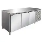 Tavolo refrigerato in acciaio inox con temperatura combinata positiva e negativa Klimaitalia CXF 3100 BTN