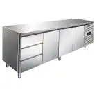 Tavolo refrigerato in acciaio inox Klimaitalia CXF4130TN