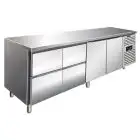 Tavolo refrigerato in acciaio inox Klimaitalia ECZ4140TN