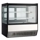 Espositore da banco vetrina refrigerata snack con capacità Lt 130 e temperatura da +0 a +18 °C Klimaitalia FNZ70