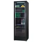 ESPOSITORE REFRIGERATO PER BIBITE - Mod. DRINK 360 FG IND 4.0 - Industria 4.0 - Temperatura +2°/+10°C - Capacità Lt. 368 - Alimentazione monofase 230V/1/50Hz - Potenza W 250 - Dimensioni cm. L 59,5 x P 59,5 x h 185