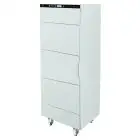 ESSICCATORE - MOD. HOTMIXPRO DRY XL - INTERAMENTE IN ACCIAIO INOX AISI 304 - CAPACITA' N. 39 VASSOI GASTRONORM 1/1 + N. 1 PIANO SEPARATORE - POTENZA W 3600 - ALIMENTAZIONE MONOFASE 230V/1/50Hz - DIMENSIONI cm L 60,5 x P 54,5 x H 152,2