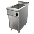 BAGNOMARIA ELETTRICO - MOD. G7LUGG1DC - N. 1 vasca GN 1/1 h 20 cm - N. 1 vano neutro a giorno - Potenza kW 1,5 - Dimensioni: cm L 40 x P 70 x H 85 - Norma CE
