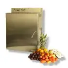 ESSICCATORE - MOD. ESSICCATORE 12T - STRUTTURA COMPLETAMENTE IN ACCIAIO INOX - ALIMENTAZIONE MONOFASE 230V/50 Hz - POTENZA: W 2000 - CAPACITA': n. 12 teglie cm 40x56 - DIMENSIONI: Cm L 63 X P 65 X h 83 - PESO: Kg 15
